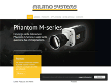 Tablet Screenshot of milanosystems.it